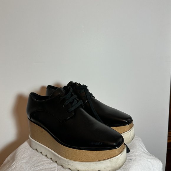 Authentic Stella McCartney Elyse Derbys PLATFORM - Picture 3 of 4